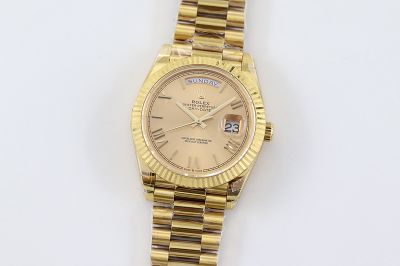 Rolex Day-date 40mm 2836 Automatic Movement Gold Wrist Watch